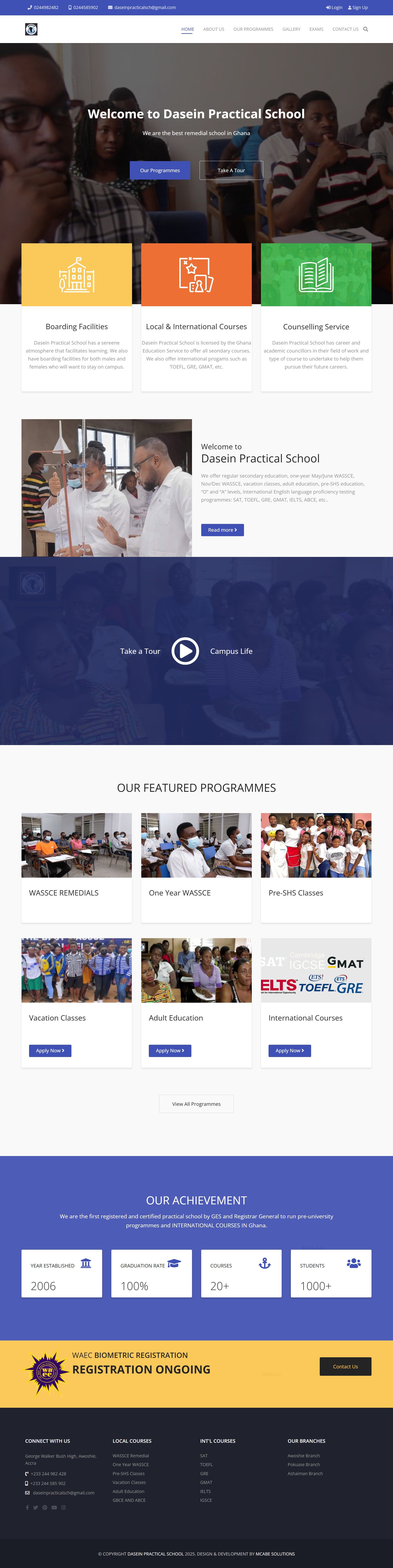 Dasein Practical School