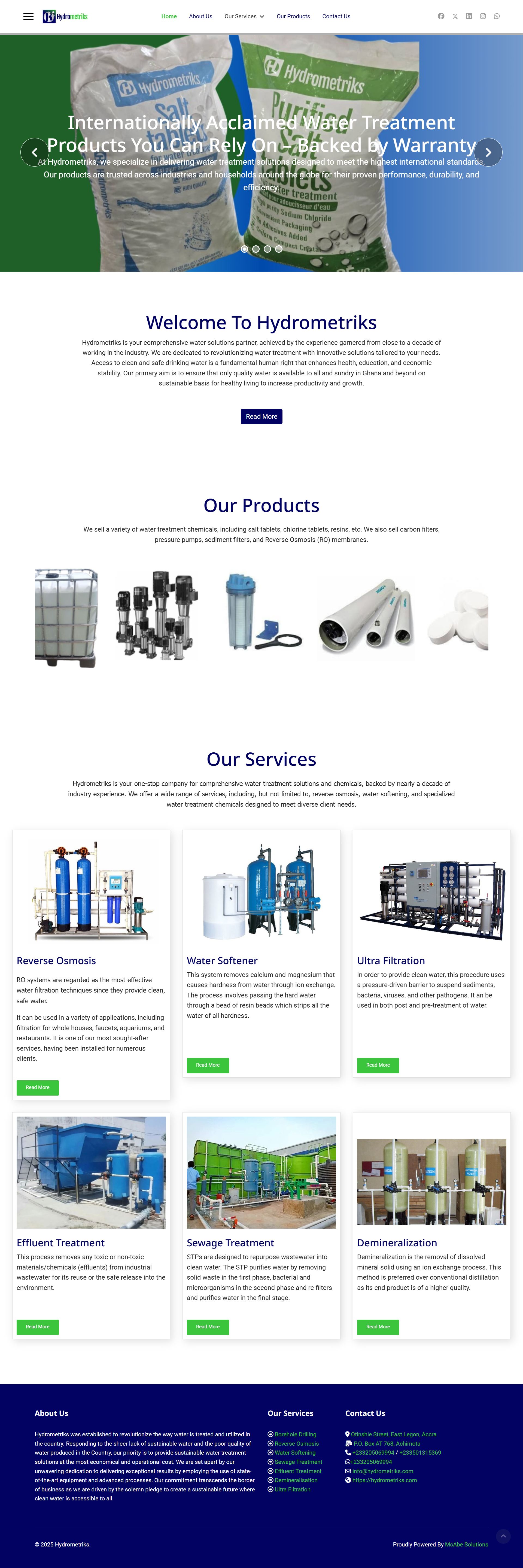 Hydrometriks Limited